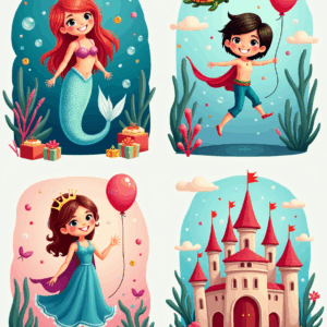 Kids Stickers - Sheet v4